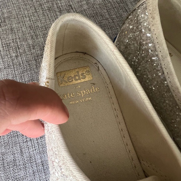 Kate Spade Platform Glitter Sneaker - Picture 4 of 6